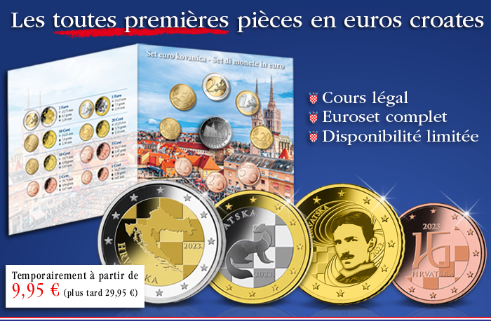 Premier euro croate officiel